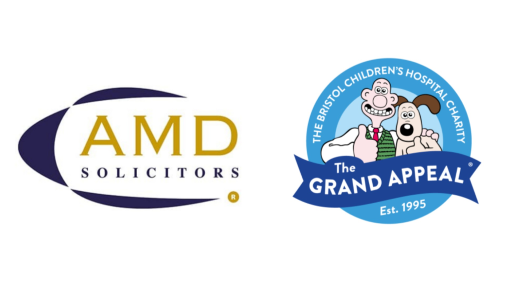 The Grand Appeal Logo and AMD Solicitors Logo 